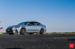 Lexus GS F on Vossen Wheels (VFS-10) 2017 года